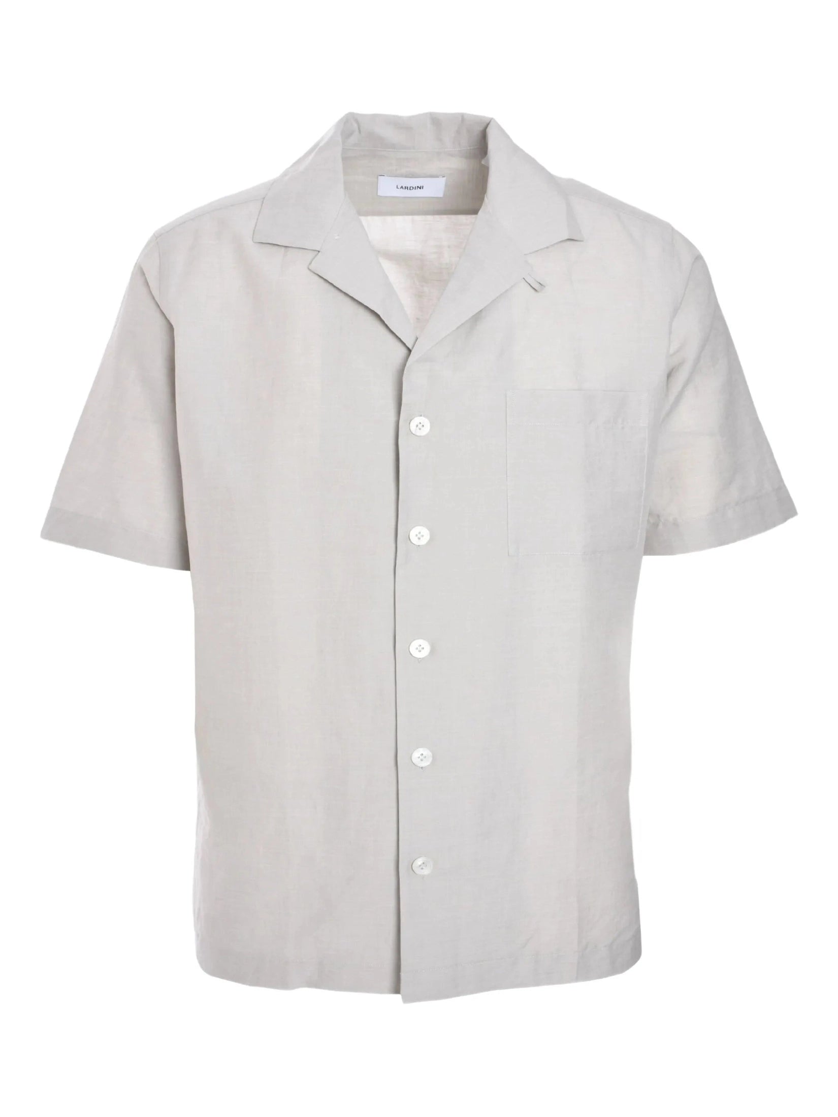 Short-sleeve button-up shirt
