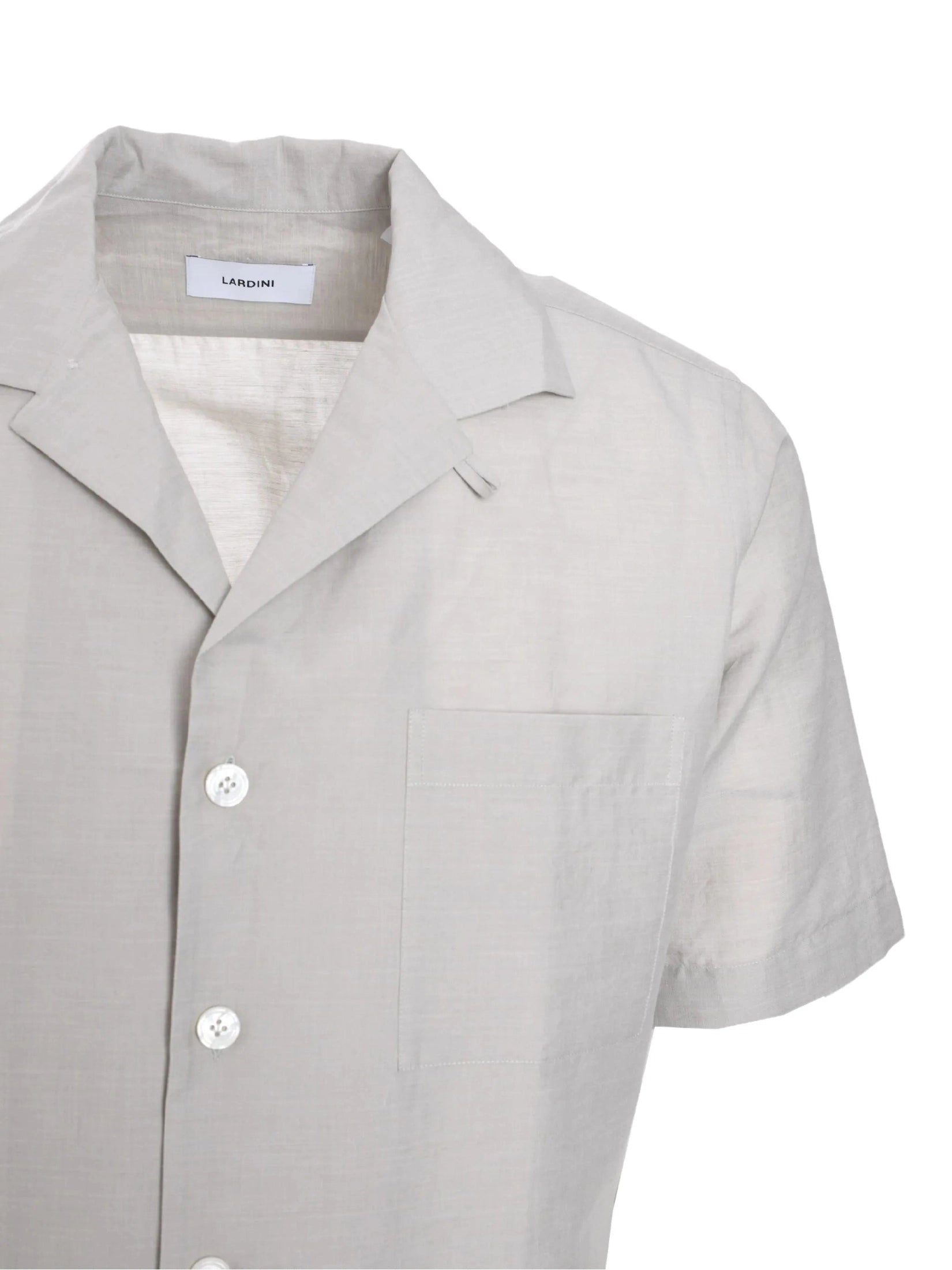 Short-sleeve button-up shirt