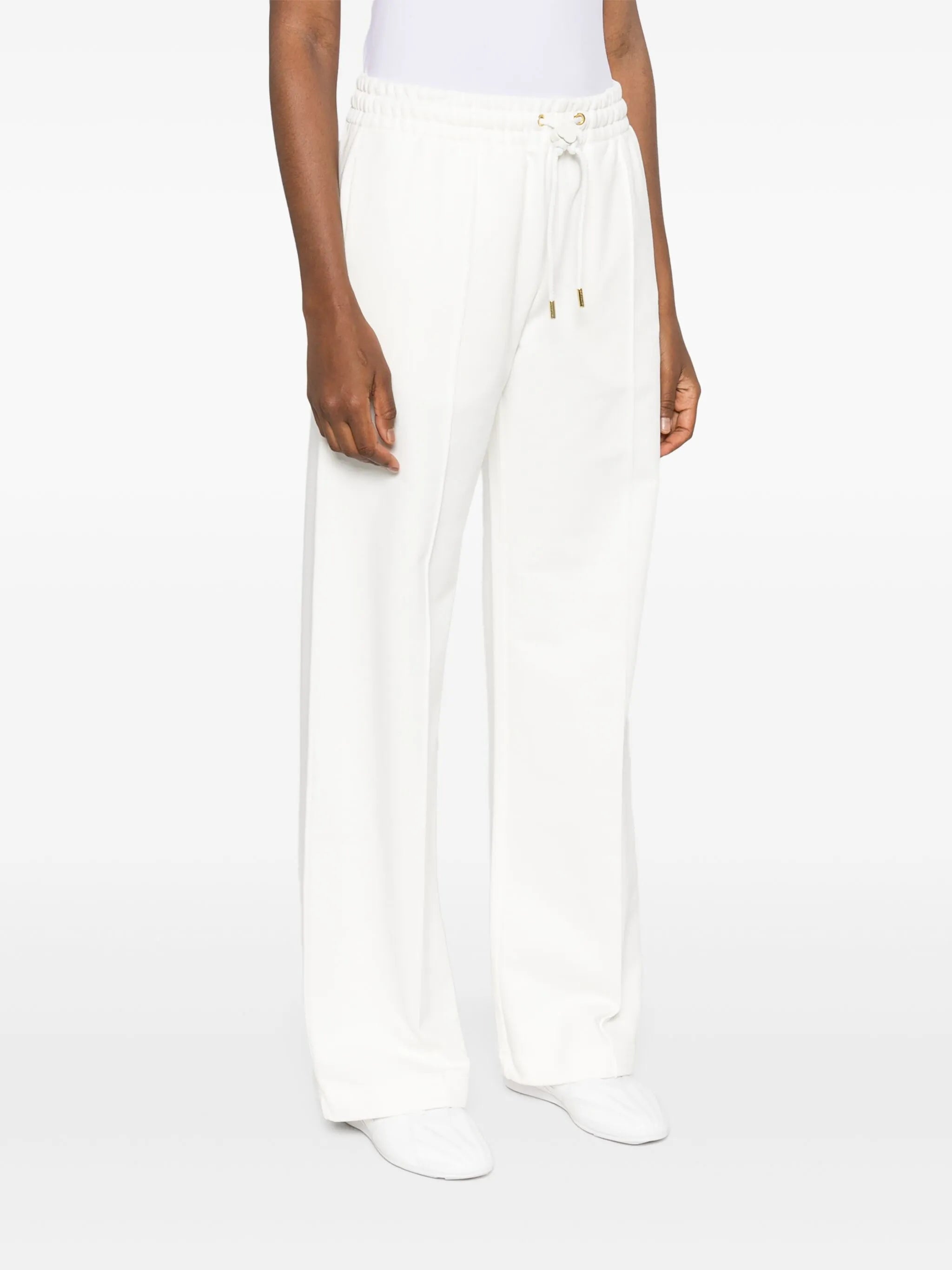 CASA BEACH WAVE PRINTED OPEN HEM SWEATPANTS