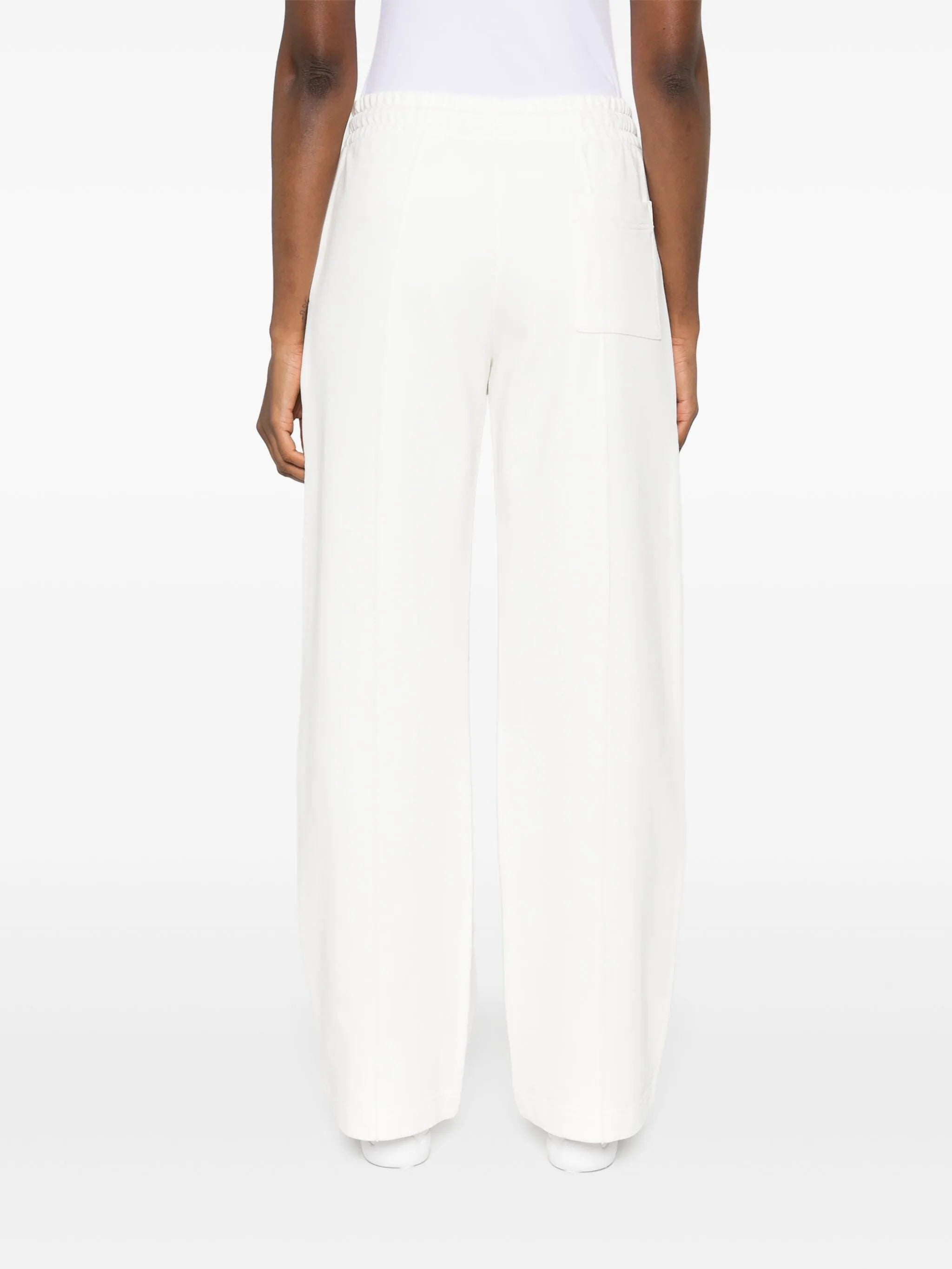 CASA BEACH WAVE PRINTED OPEN HEM SWEATPANTS