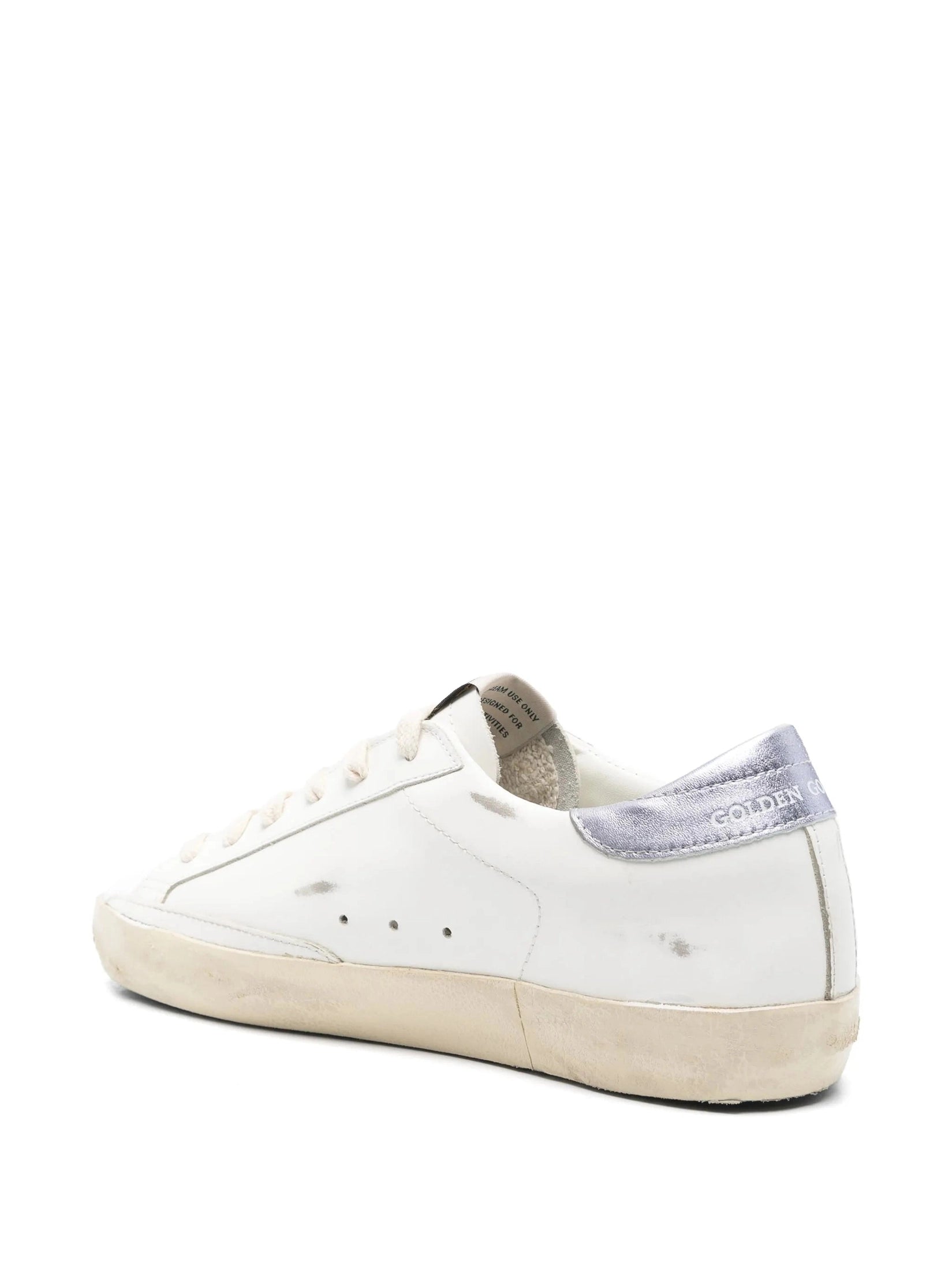 Super star leather upper and toe glitter star laminated heel