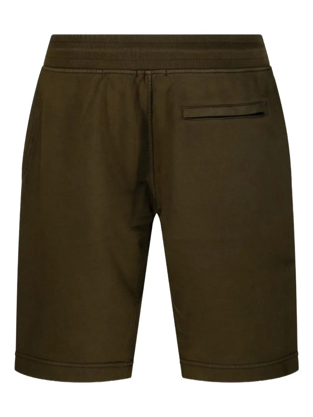 COTTON DIAGONAL FLEECE LOGO SHORTS