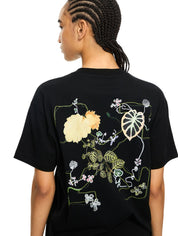 Arrow Leaves T-Shirt black beech