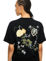 Arrow Leaves T-Shirt black beech