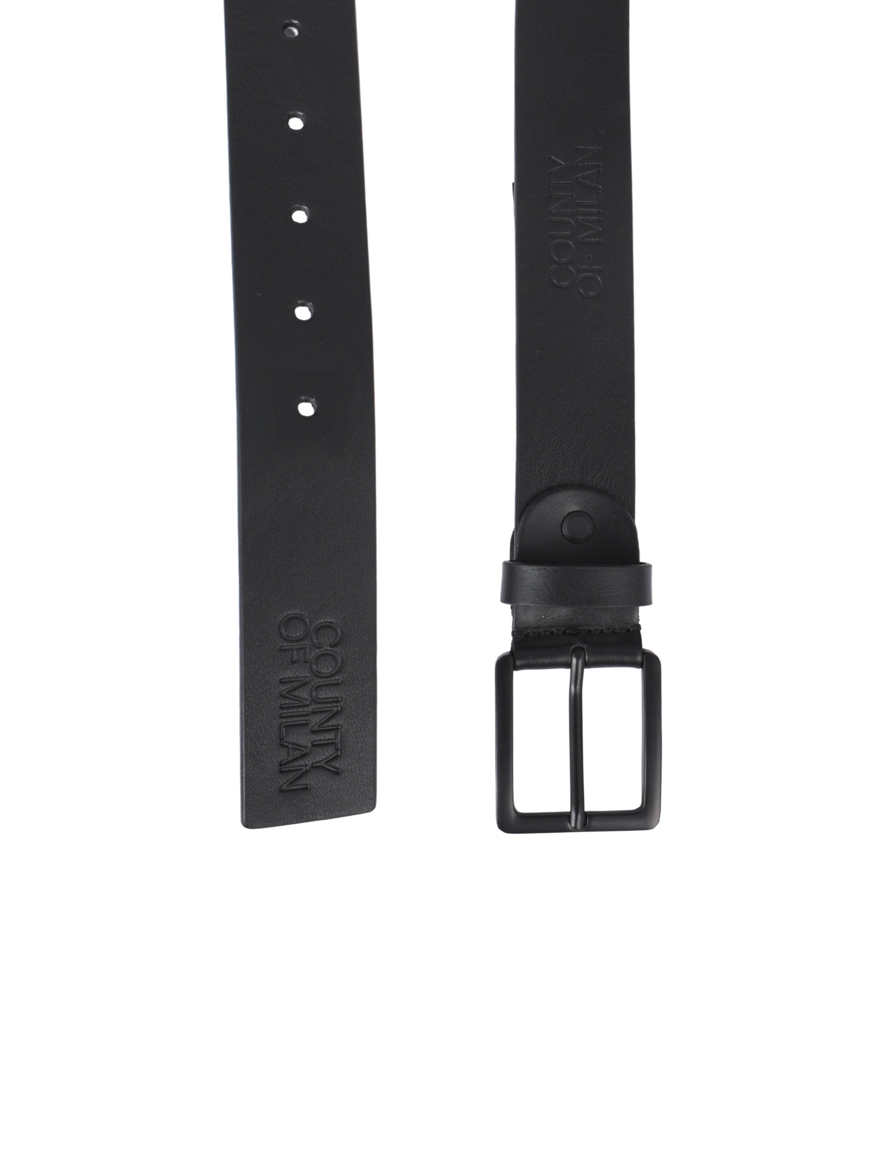 Leather belt