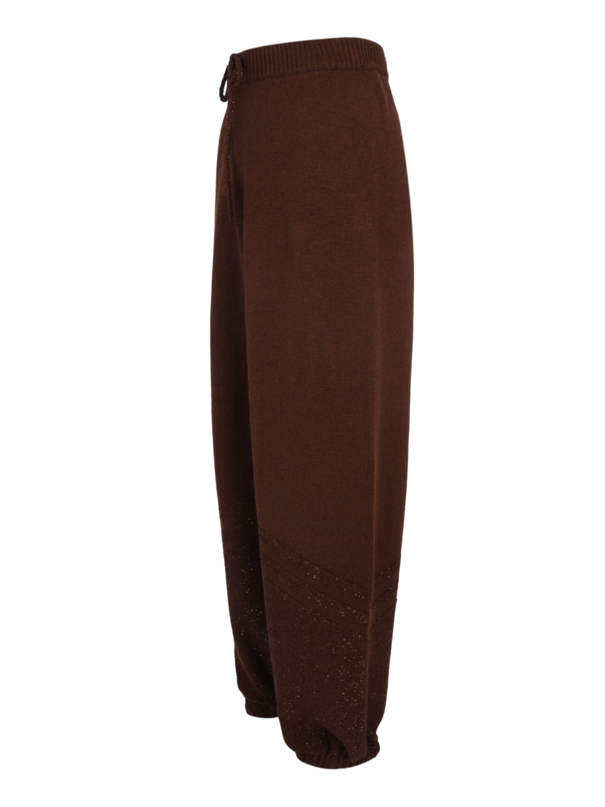 PLATINUM OVERSIZE JOGGING TROUSERS SEQUIN GEOMETRIC INTARSI