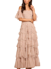 AVIANA OFF-SHOULDER GOWN