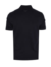 Cotton and silk short sleeves polo