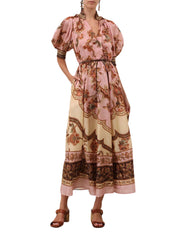 Aster billow maxi dress