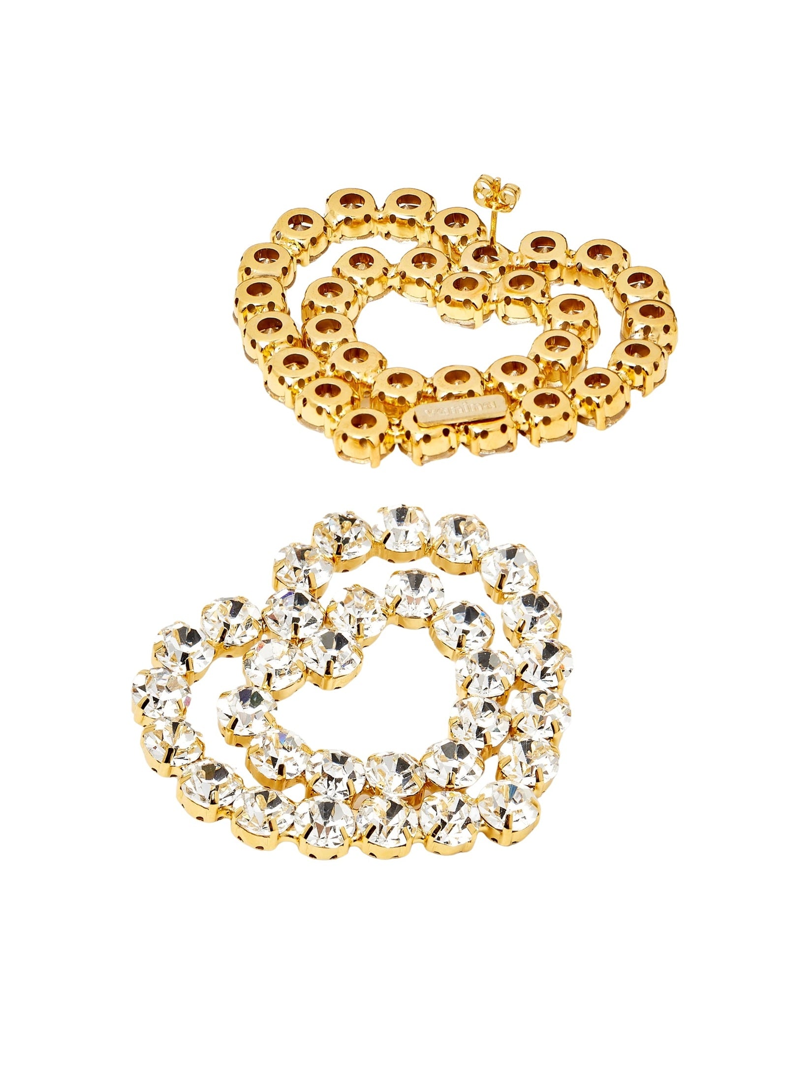 Nuances heart earrings
