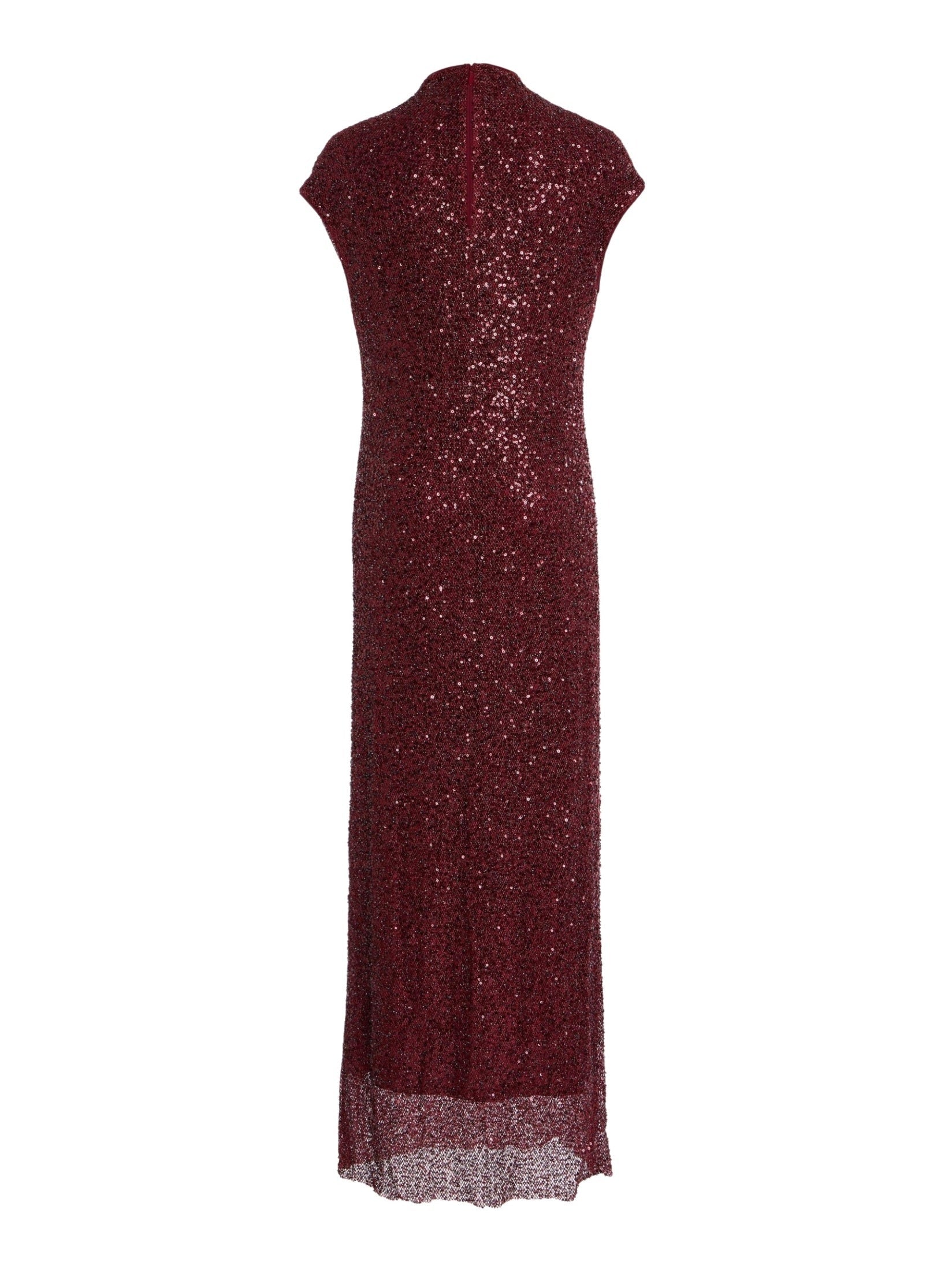 Zaria cowl neck midi dress