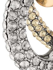 MARISA PAVE TWO TONE HOOP