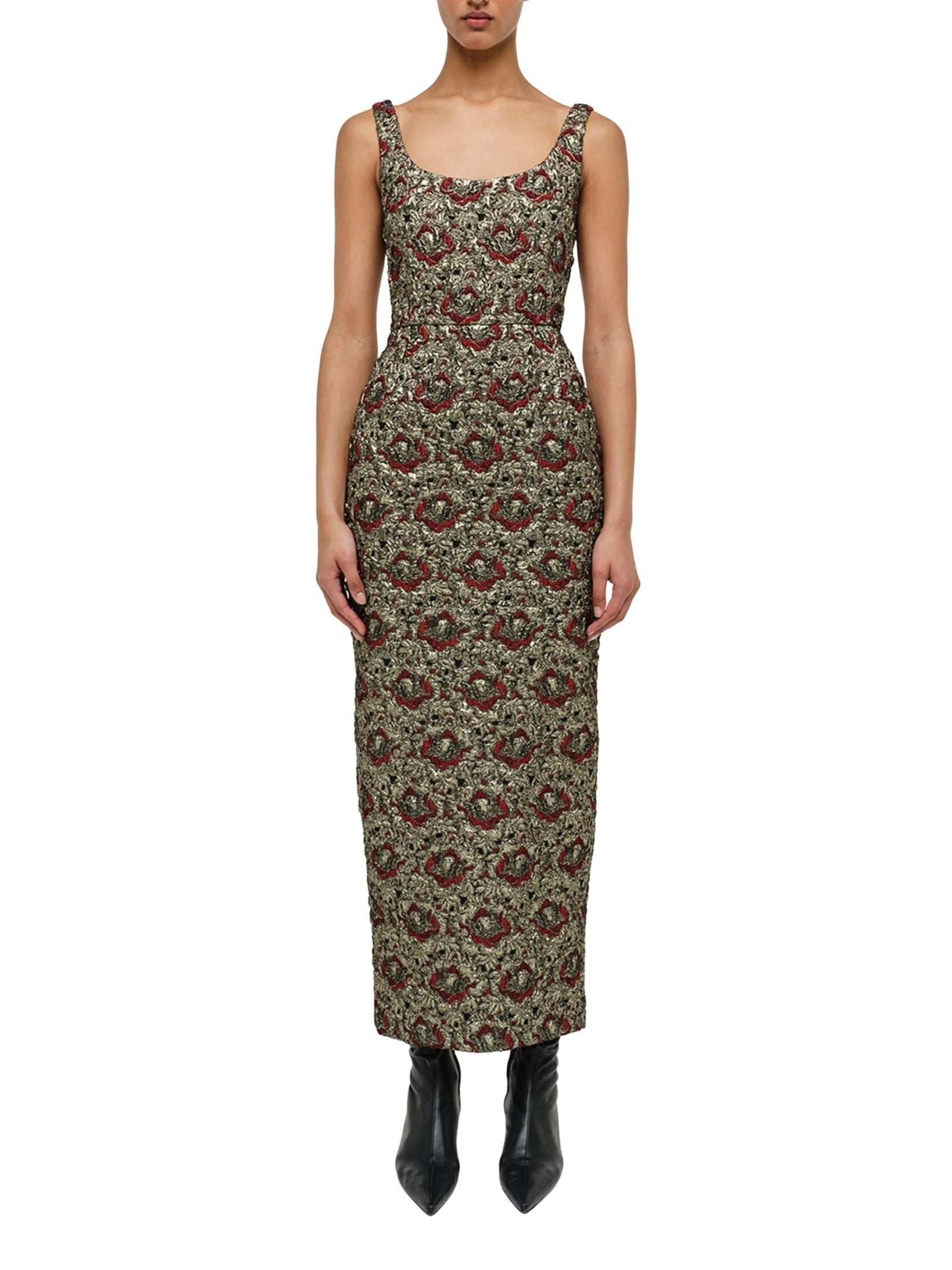 Ravenna s/l midi dress