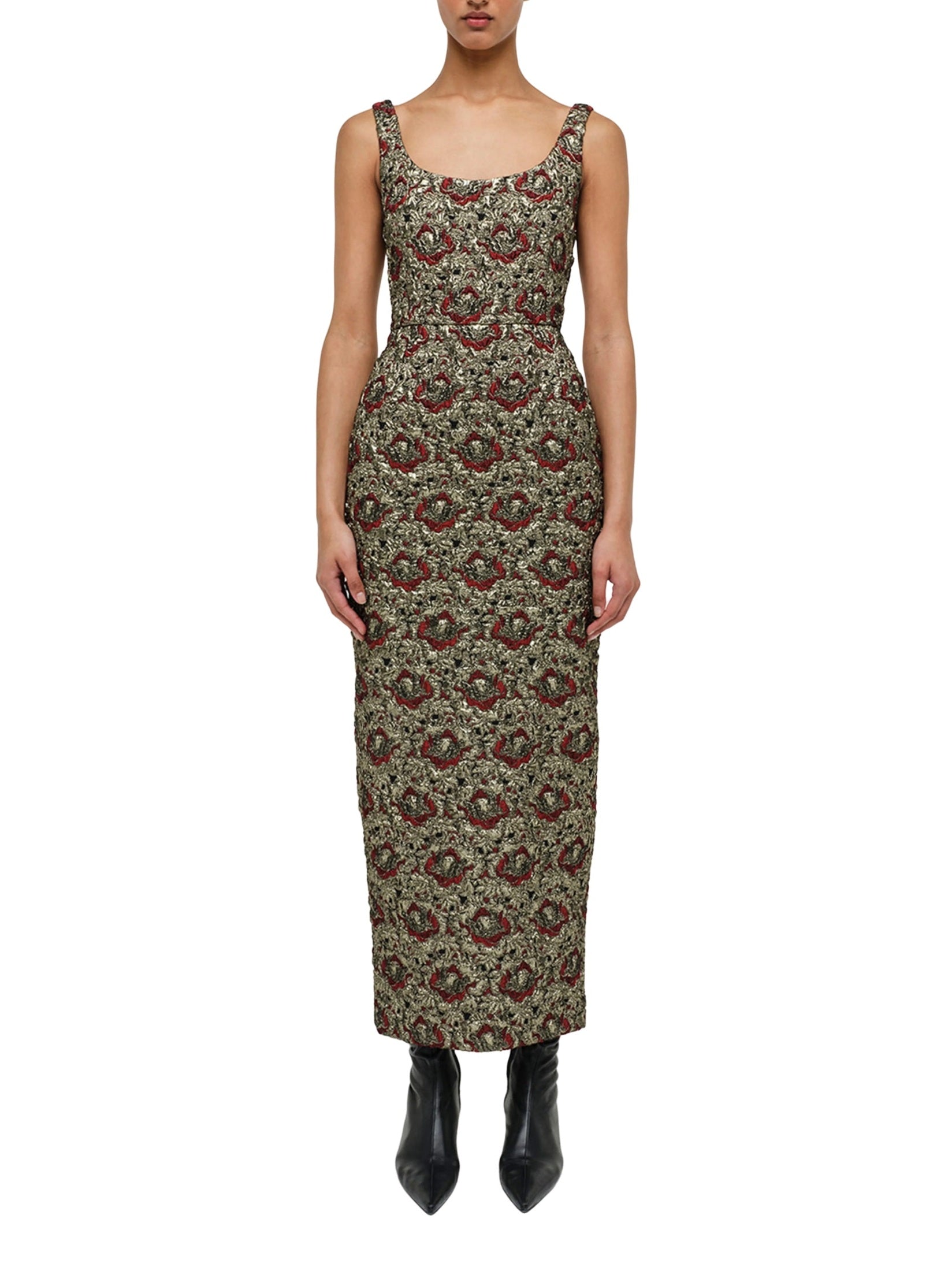 Ravenna s/l midi dress