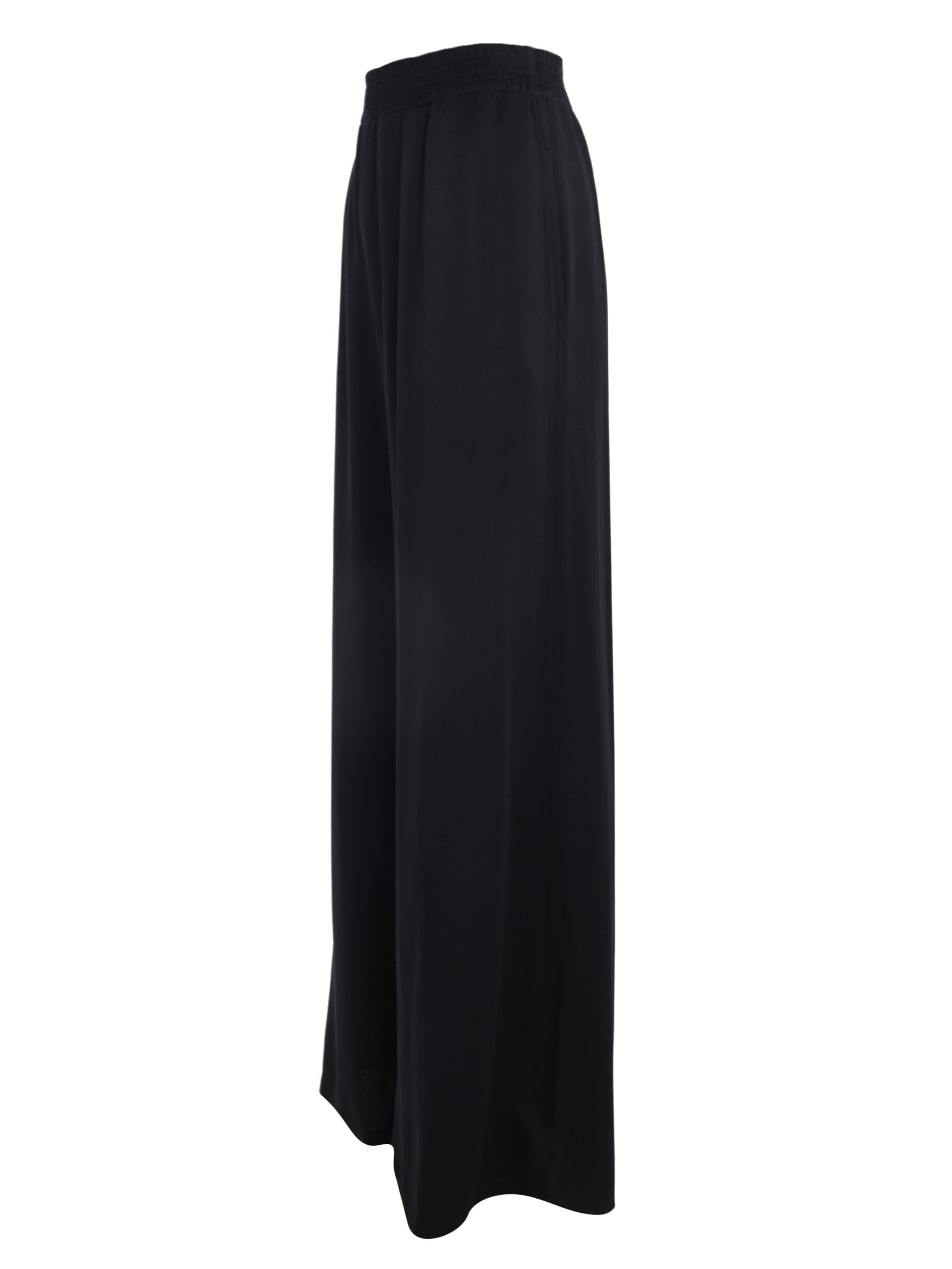 ENVER SATIN WIDE JOGGING TROUSERS