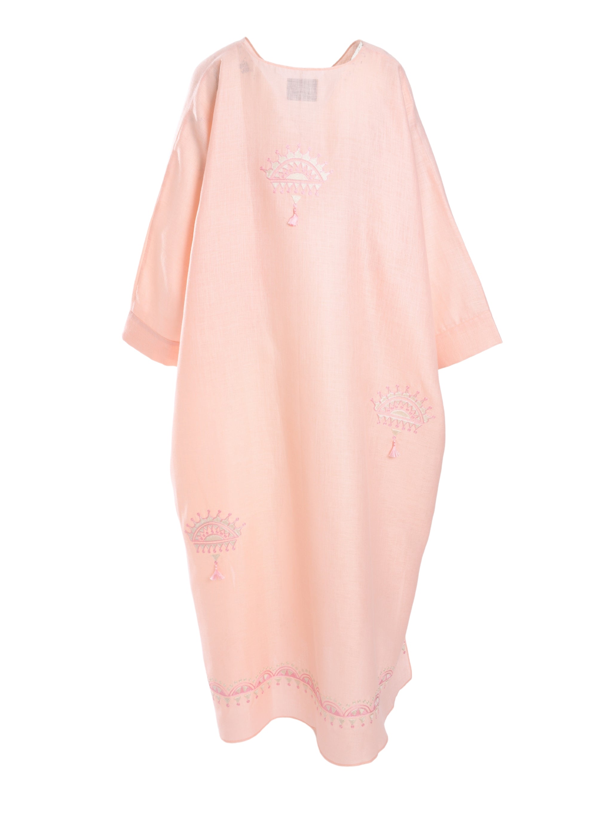 PEACH BLOSSOM – PEACH PINK KAFTAN