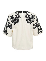 Shivani Embroidered Top - Anemone