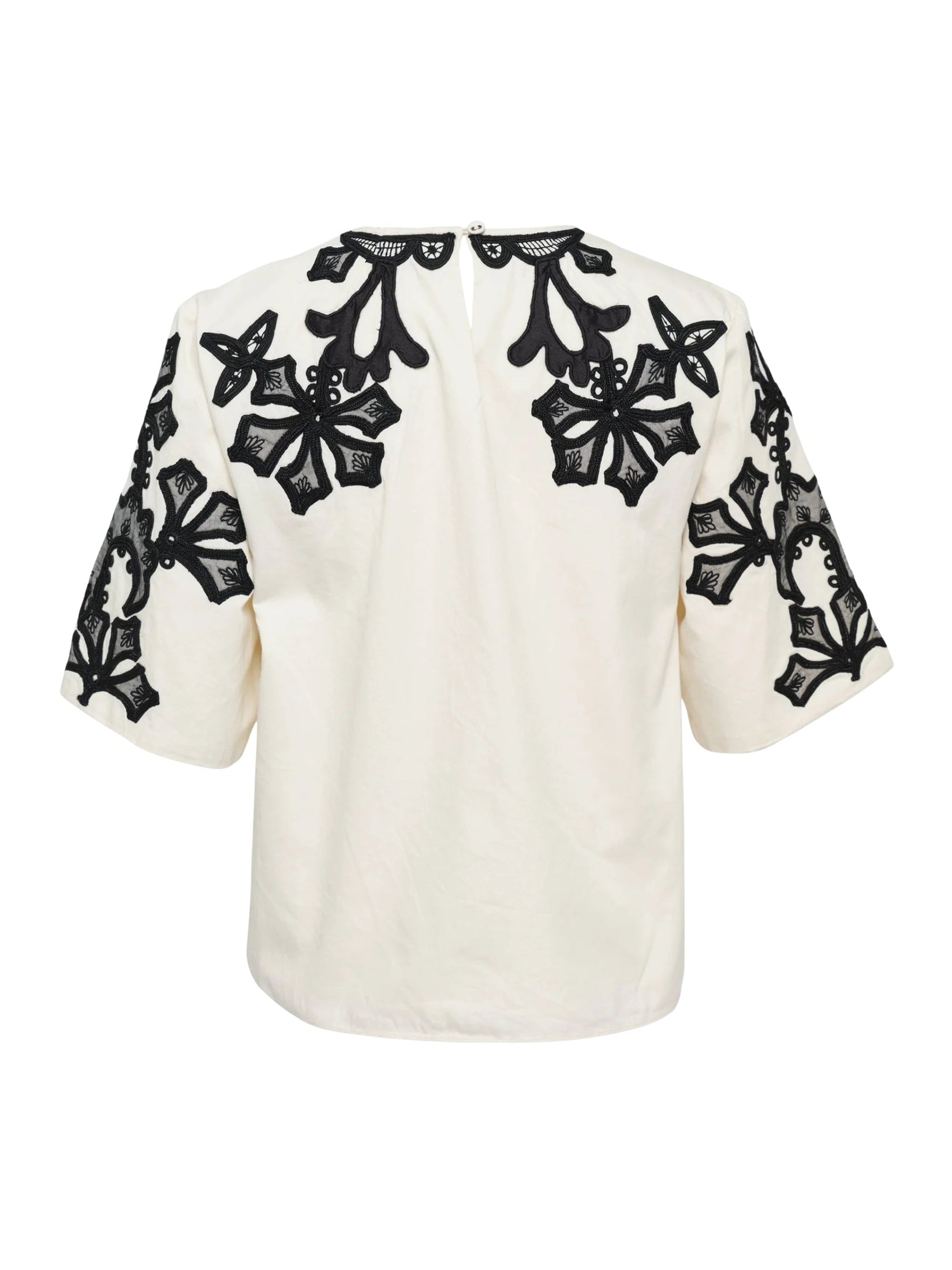 Shivani Embroidered Top - Anemone