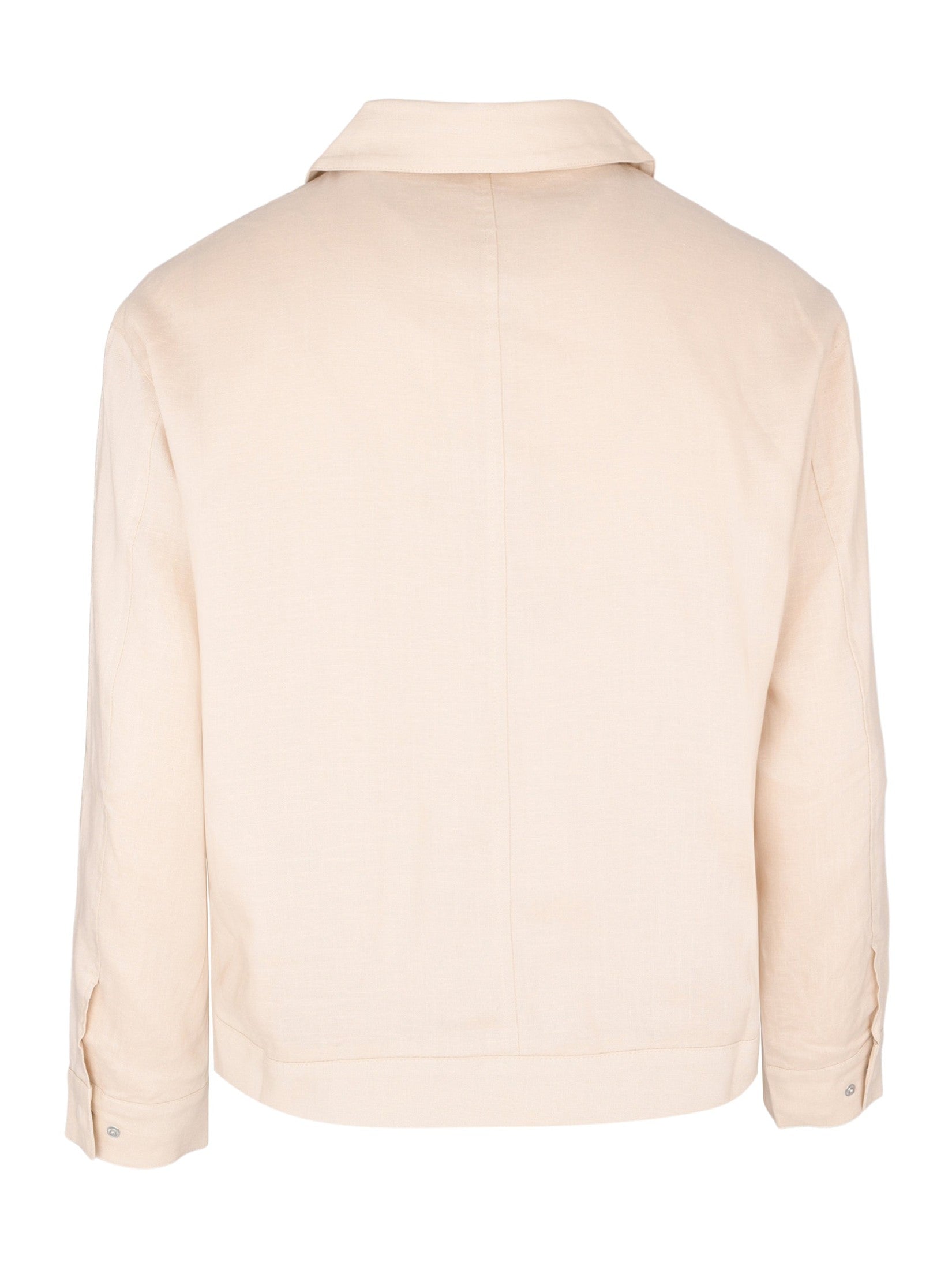 Khaki linen jacket