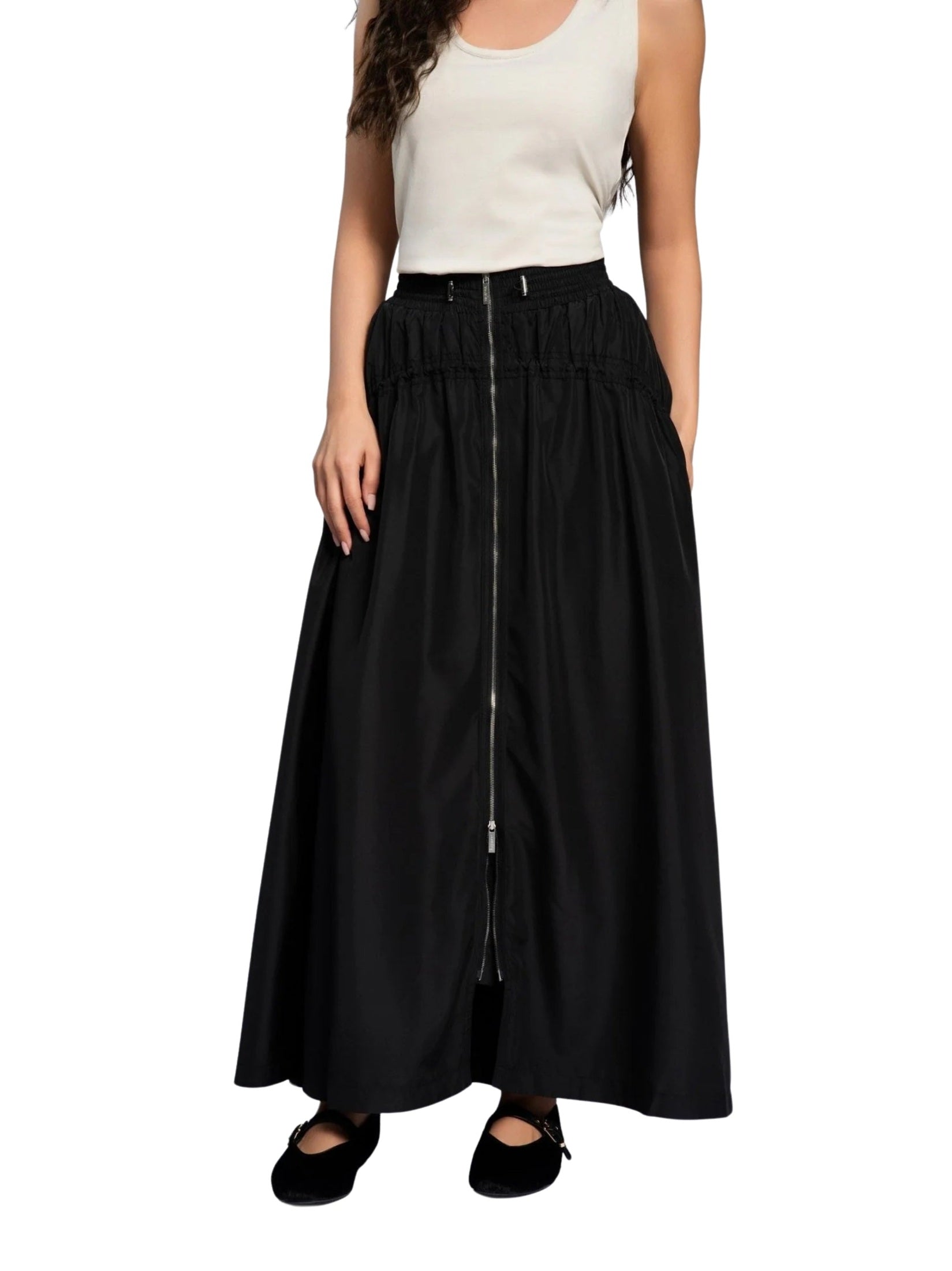 Parka skirt seasonal black