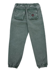 Cotton canvas jogger pant