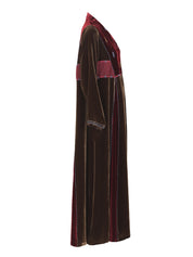 Velvet abaya