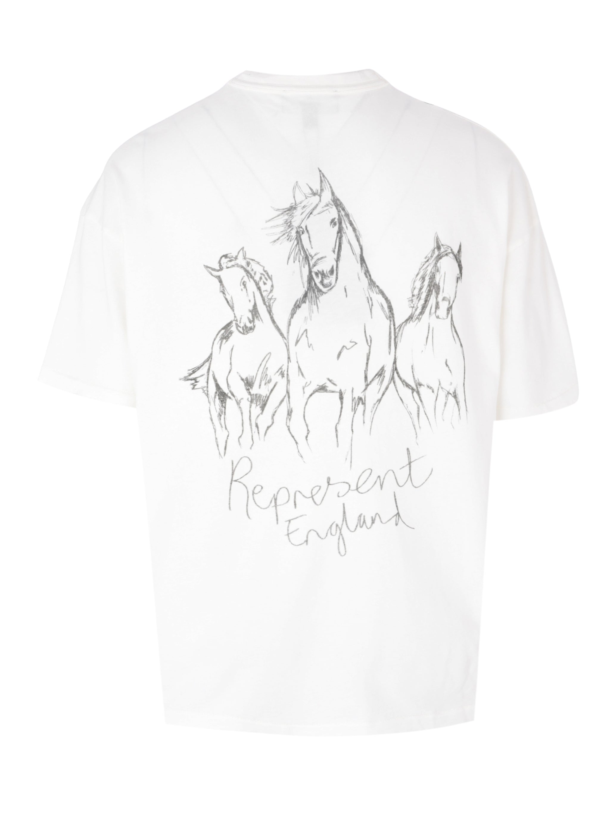 HAND DRAWN THOROUGHBRED HORSE T-SHIRT