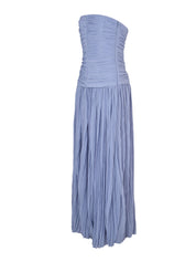 Danielle crinkle jersey bustier gown
