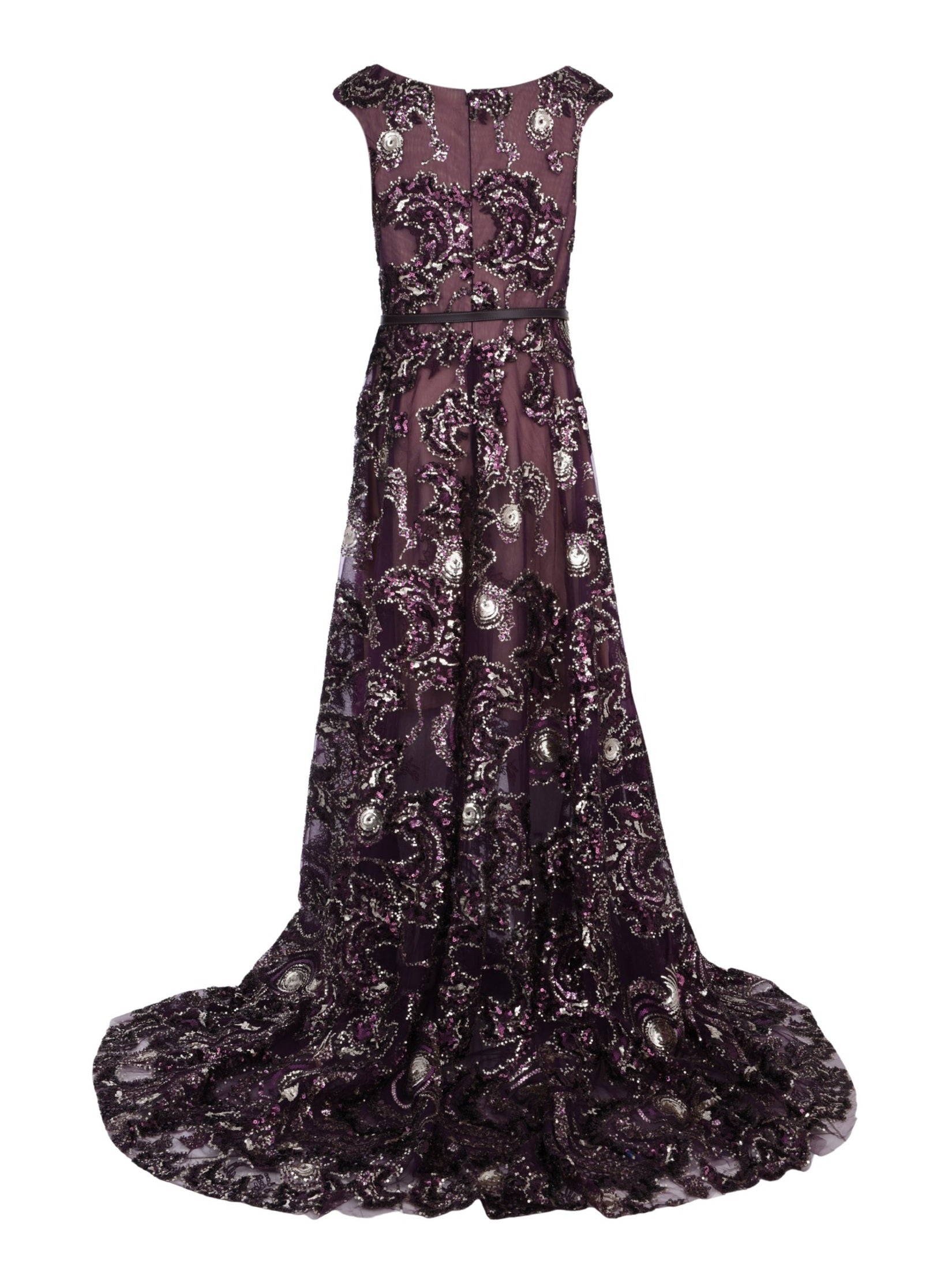 Embroidered long dress