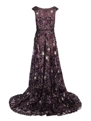 Embroidered Long Dress