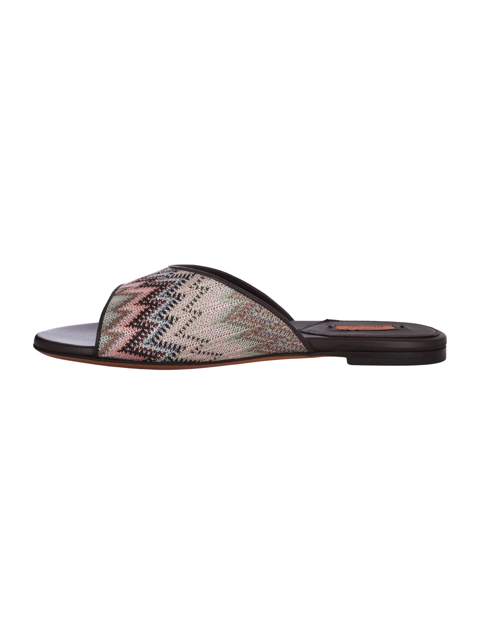 Liza flat sandals snake beige