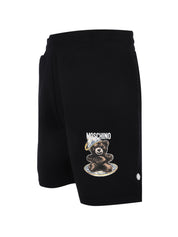 Teddy-print shorts