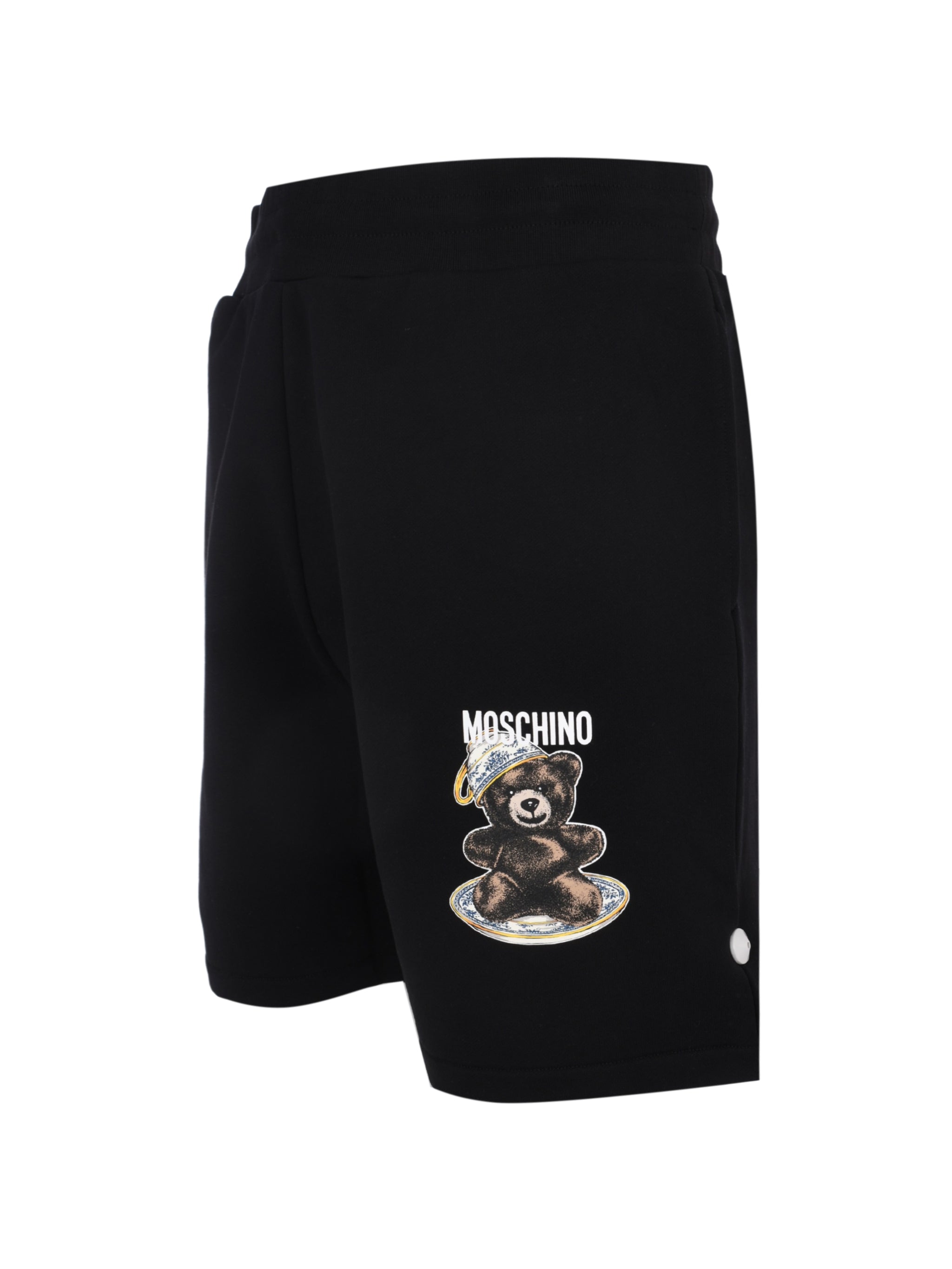 Teddy-print shorts
