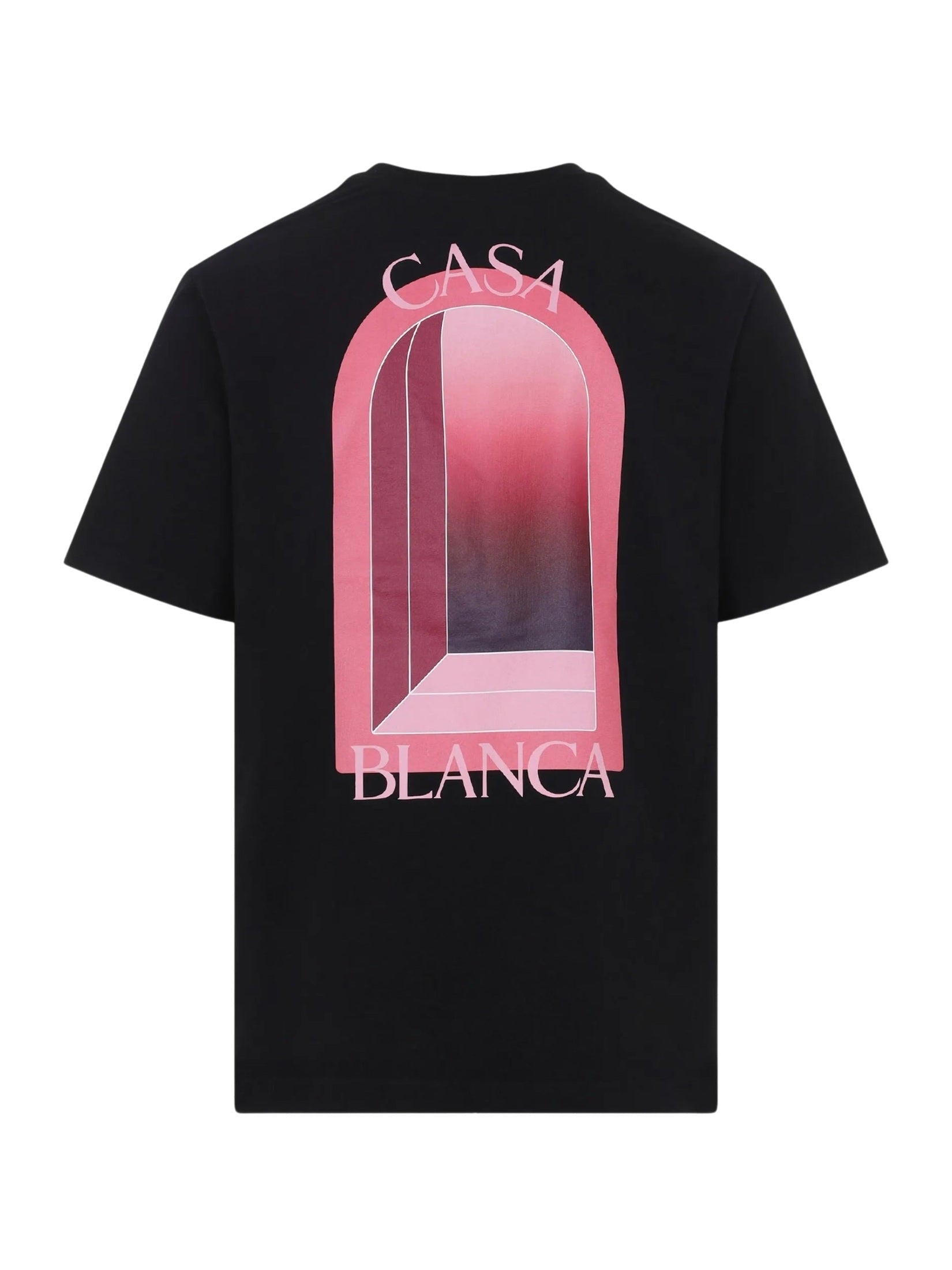 Black & Pink Arches Short Sleeve T?Shirt