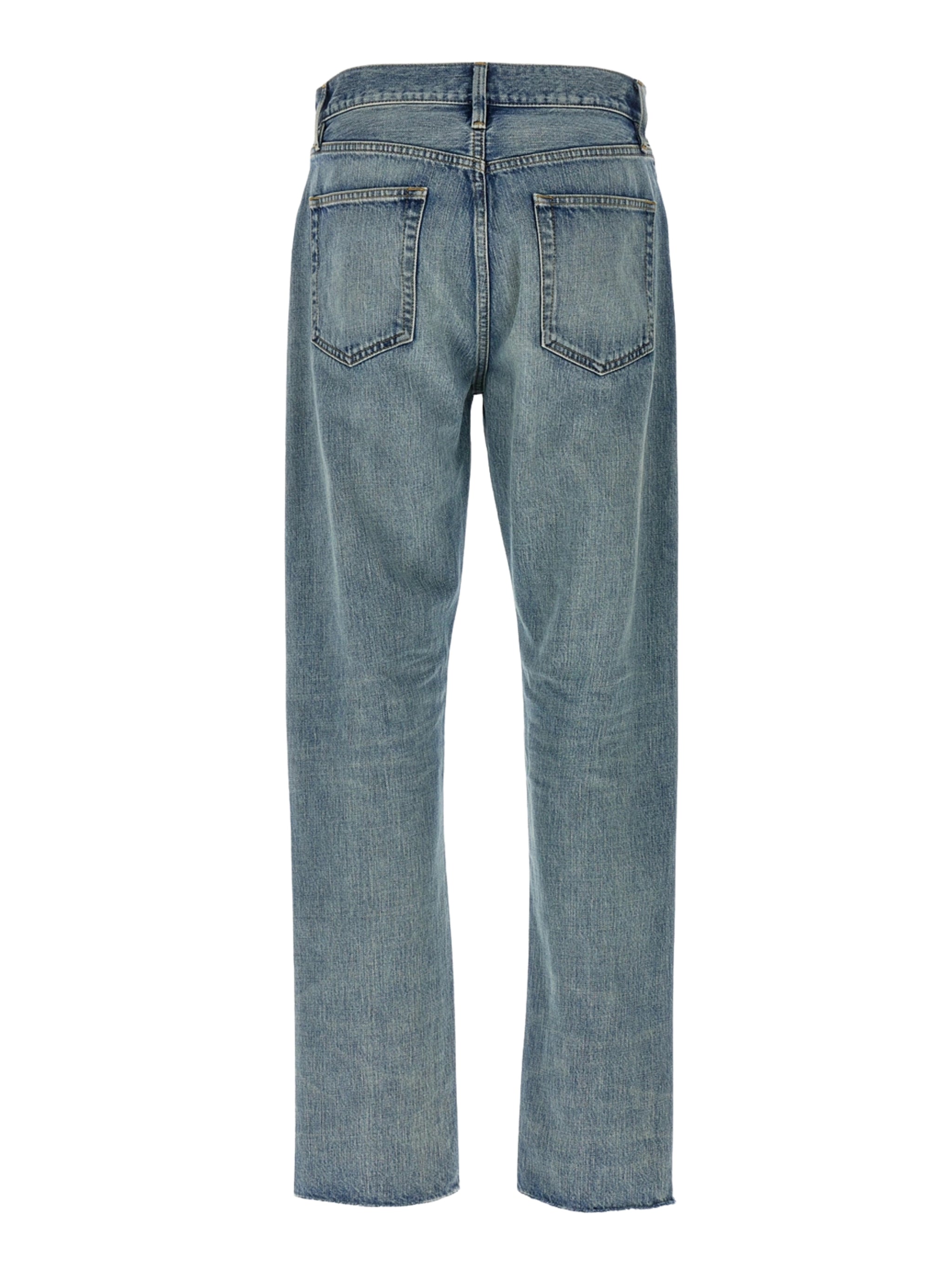 Straight 5 pocket jean