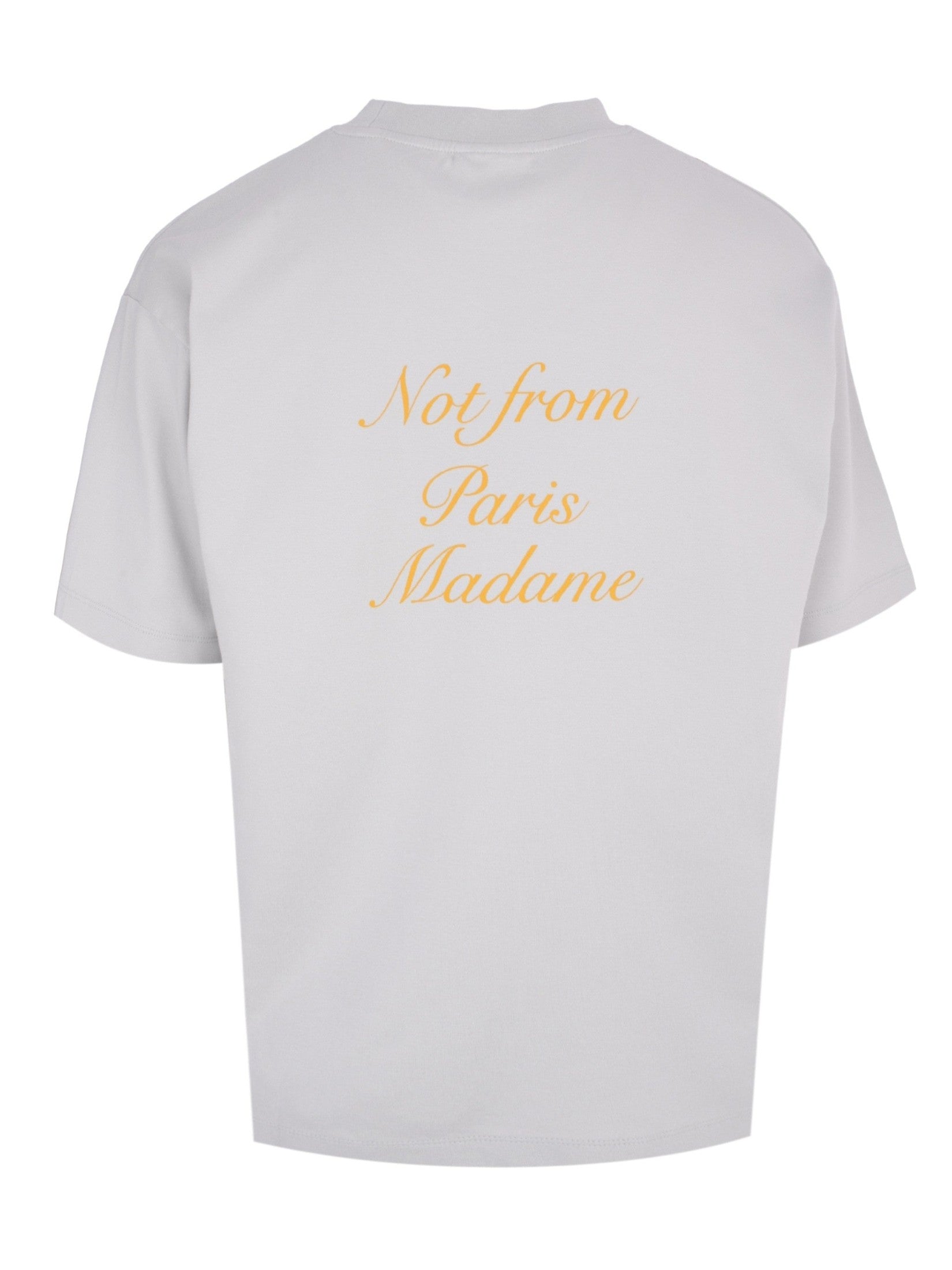 Le t-shirt slogan calligraphy