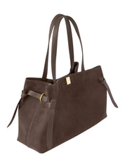 Gyoza tote suede