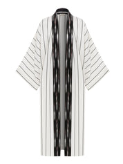 Modern,kutnu luxe ikat trim home robe