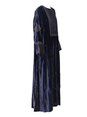 Velvet a line kaftan