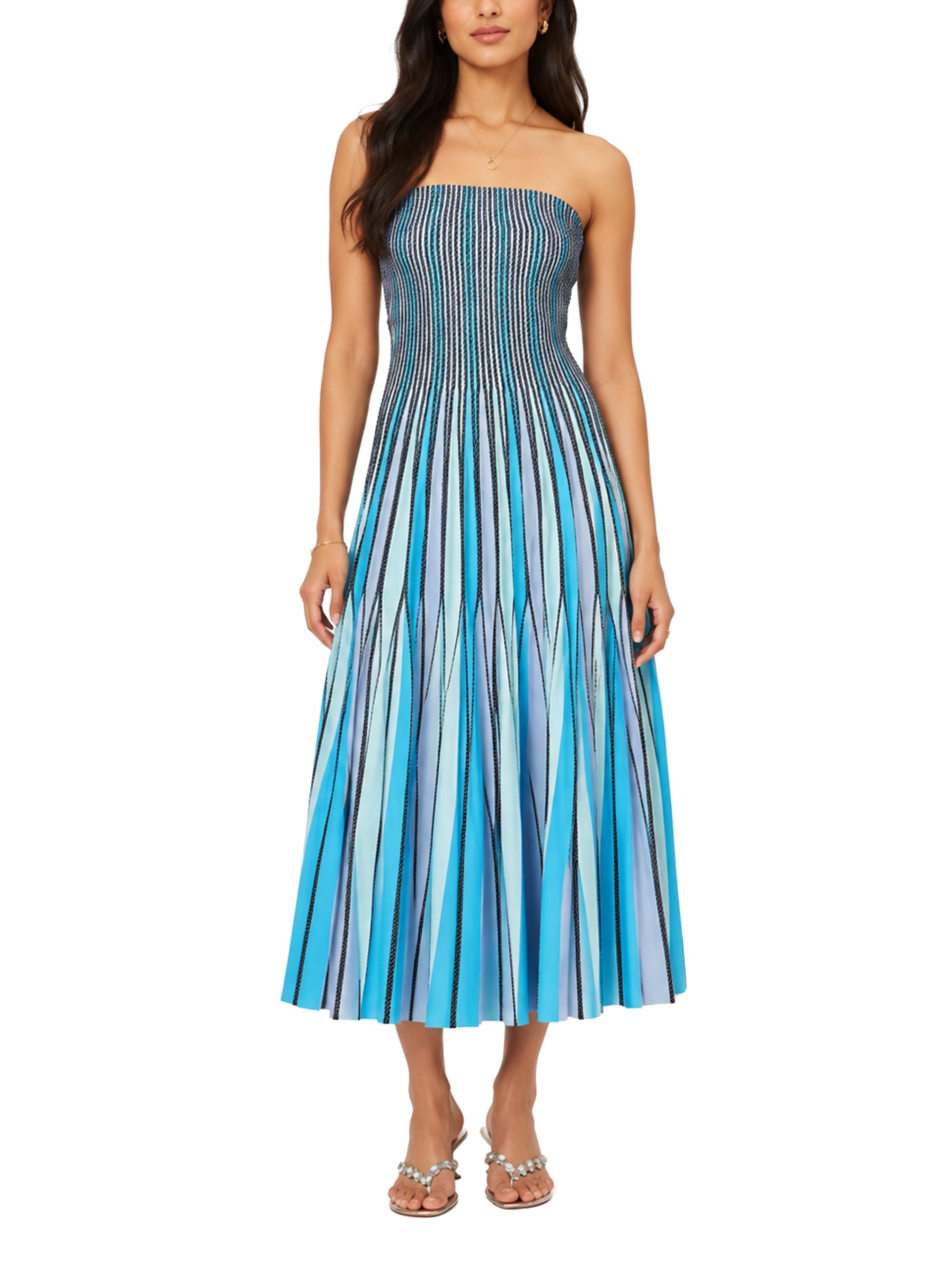 Soleil midi dress
