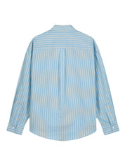 The blue stripe shirt