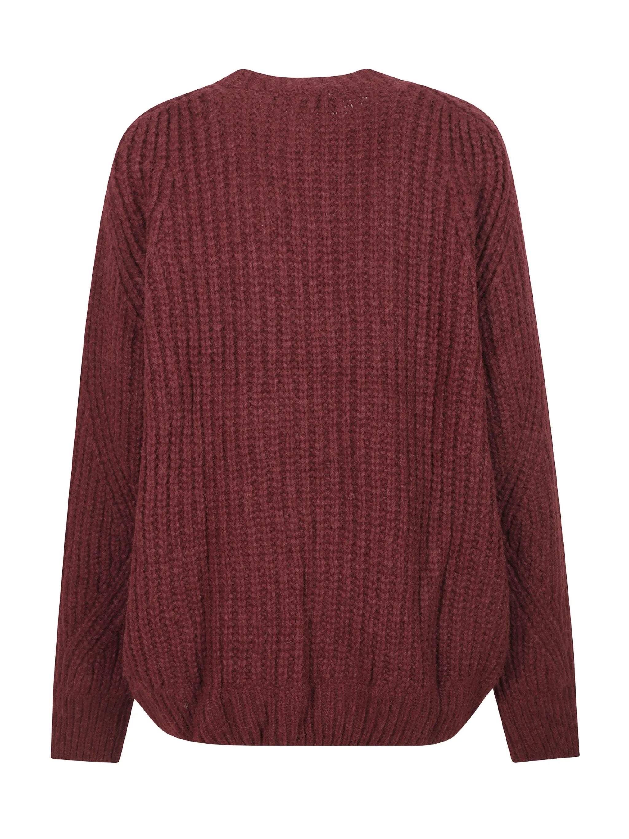 Knitted logo sweater