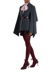 GREY CAPE DETAIL BLAZER