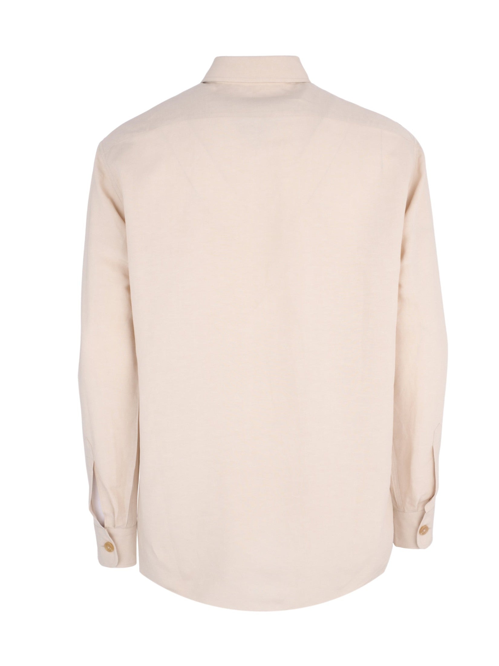 Alessandro Gherardi beige buttoned shirt