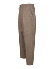 Linen drawcord pants