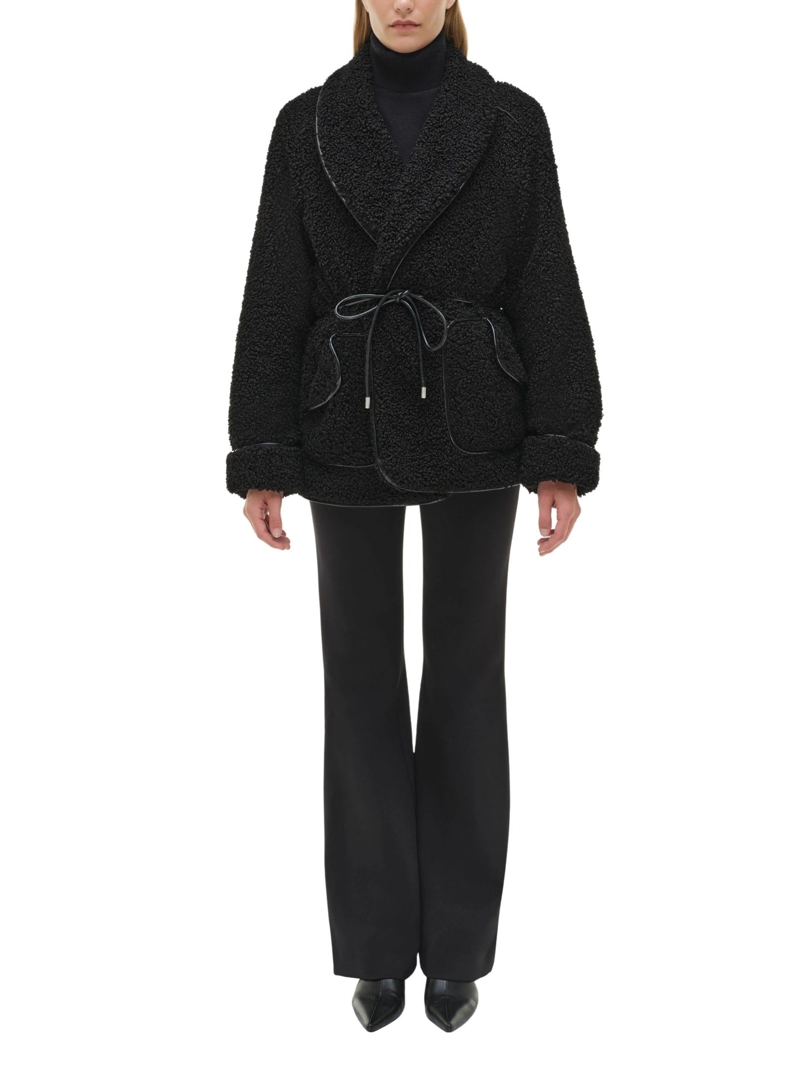 Kimia tie waist jacket