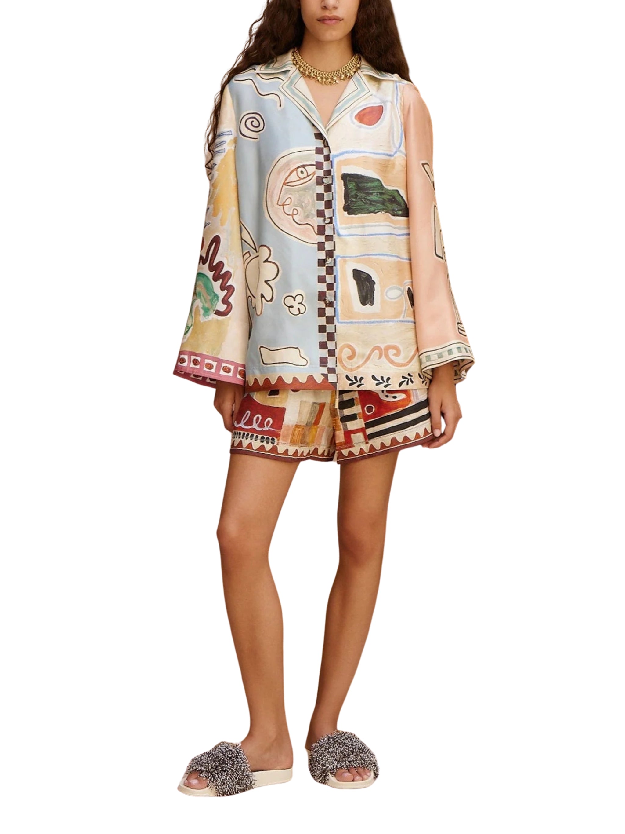 Michelle silk shirt