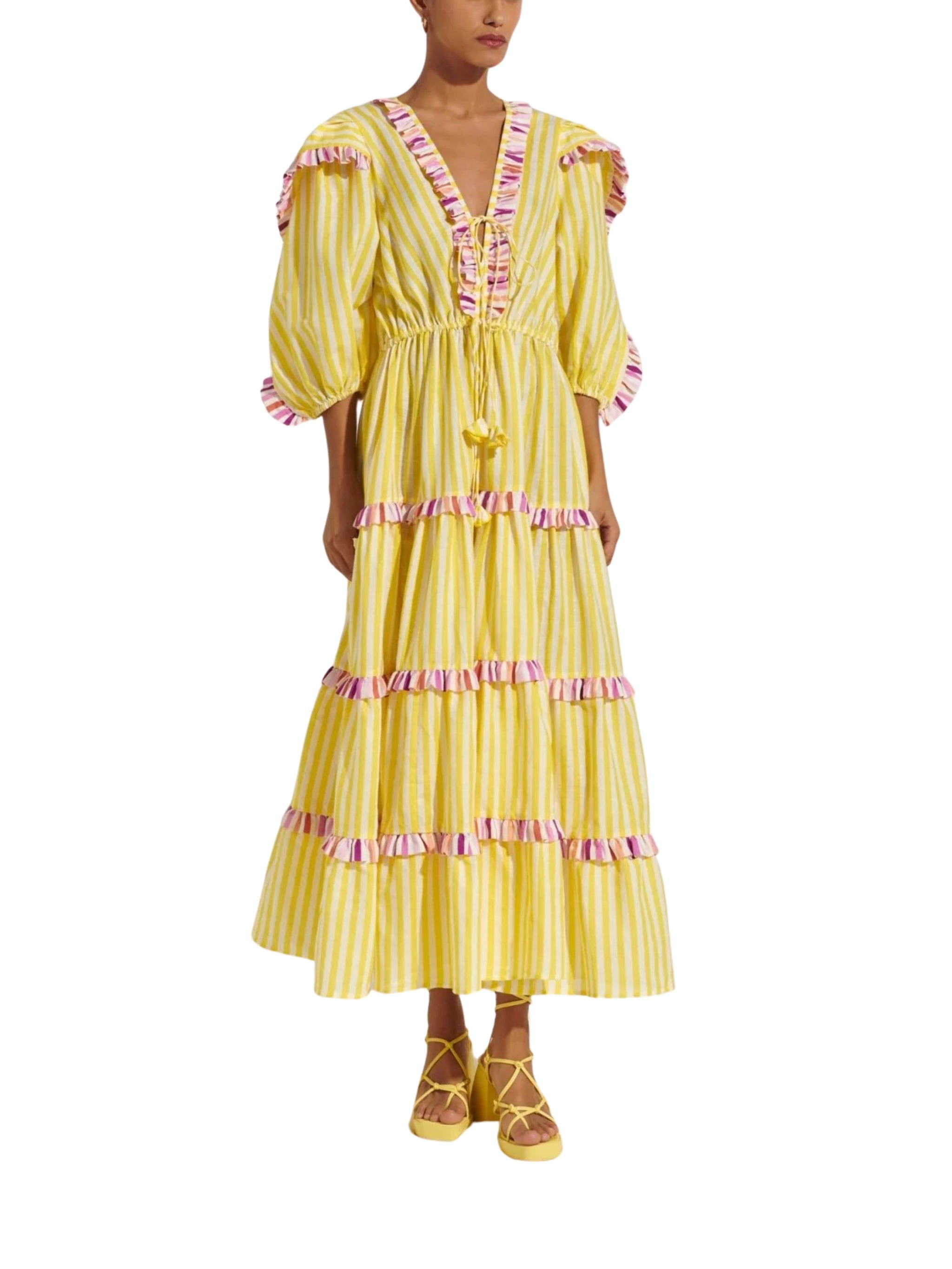 TERESA DRESS YELLOW