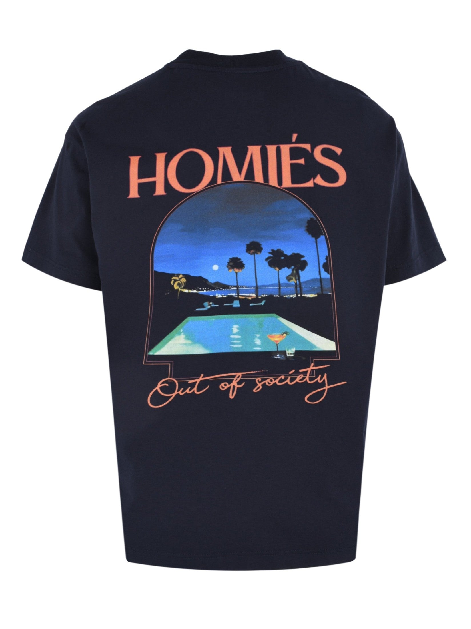 Midnight relfection t-shirt dark navy