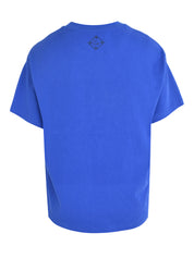 CENMAR BLUE T-SHIRT WITH A WOLF PRINT